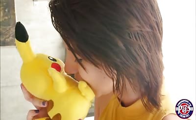 Picachu gets real for Cece and fucked him hard