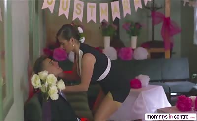 Horny hottie Mea gets fuck by d groom