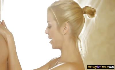 Busty blonde milf masseuse Alexis Fawx pounded real hard
