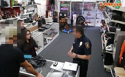 Couple bitches try to steal and pounded by pawn keeper