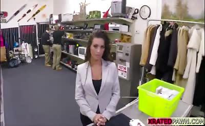 Victoria Banxxx fantastic pussy gets fucked in the office
