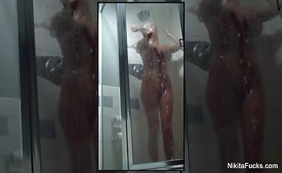 Nikita's iPhone shower video