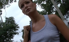 CZECH STREETS - BEAUTIFUL  AMATEUR IN PARK